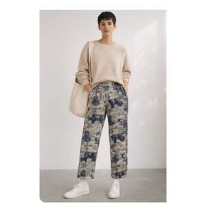 Teddy Fresh Tapestry Trouser Pant Unisex Style Size W 32 Streetwear Statement